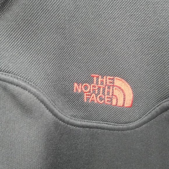 The North Face‎ Jacket Mens Medium Black Full Zip Knit Fleece Lined - Picture 2 of 8